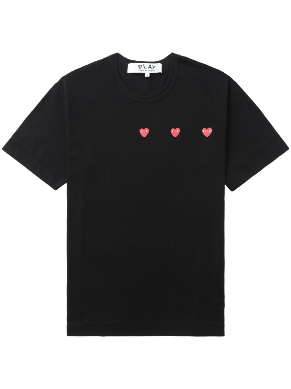 Comme Des Garçons Play COMME DES GARCONS PLAY- Logo Cotton T-shirt