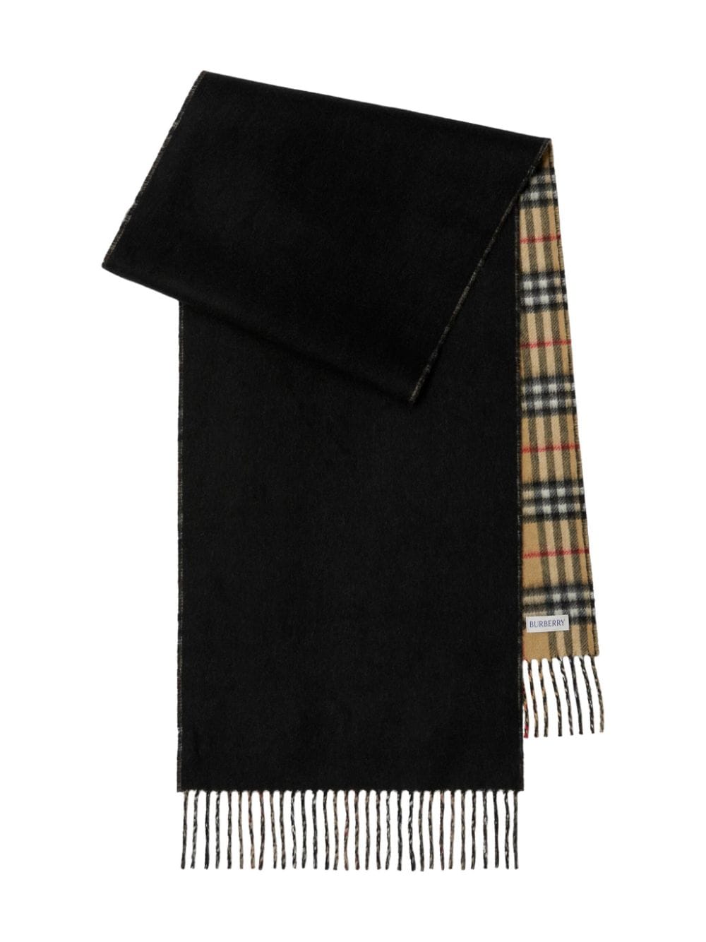 Burberry BURBERRY- Check Cashmere Reversible Scarf