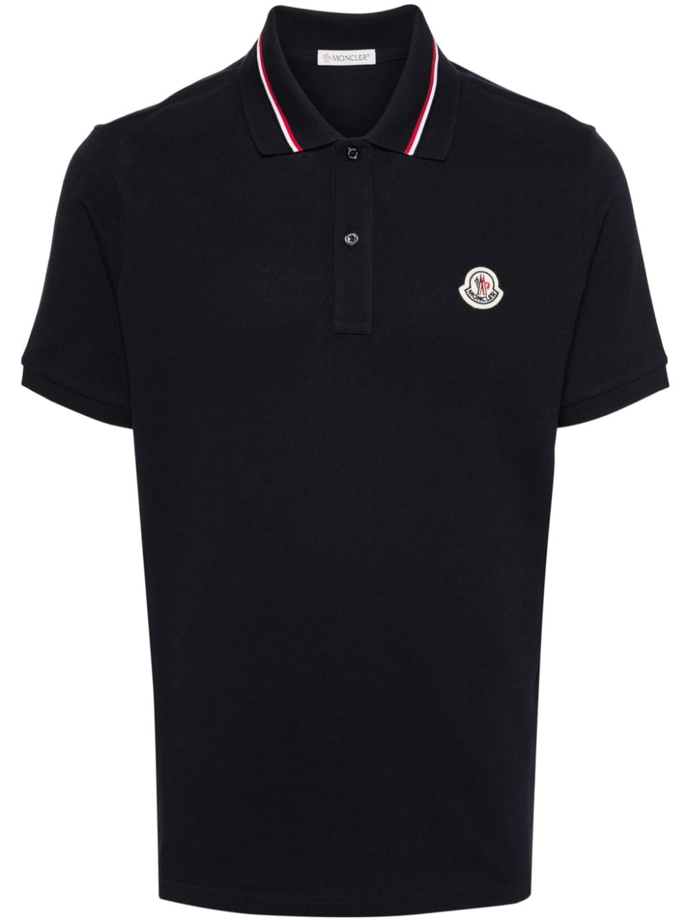 Moncler MONCLER- Logo Cotton Polo Shirt