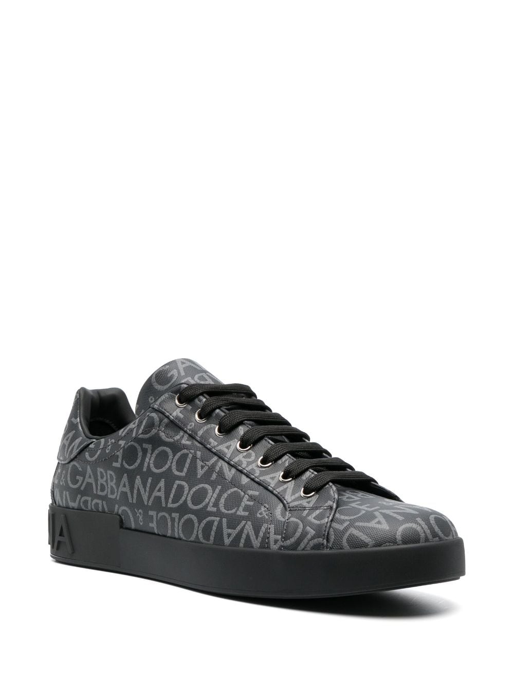 Dolce & Gabbana DOLCE & GABBANA- Portofino Leather Sneakers