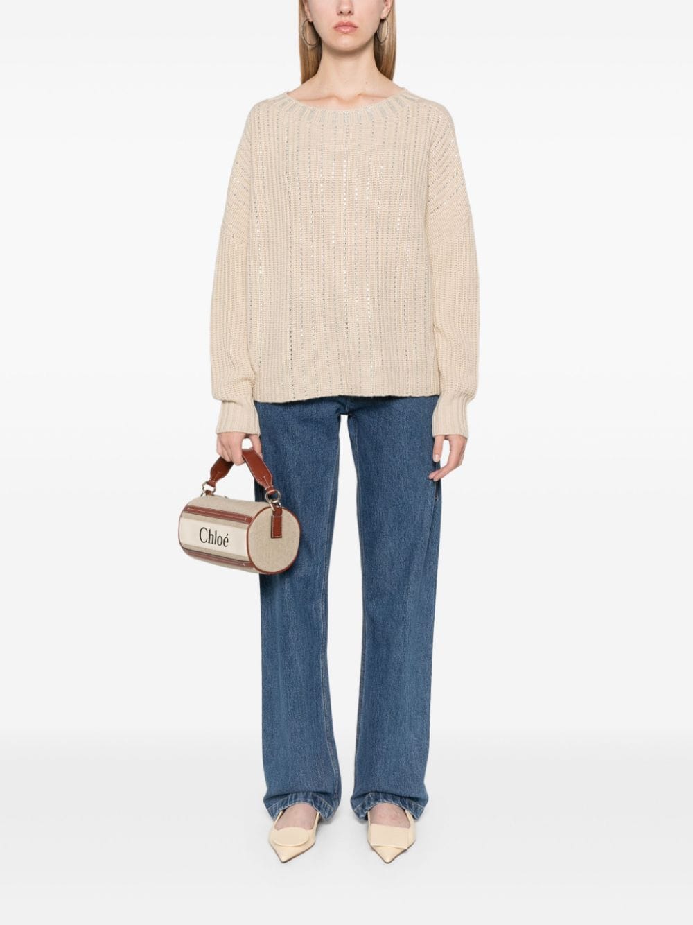 Ermanno ERMANNO- Wool Crewneck Sweater