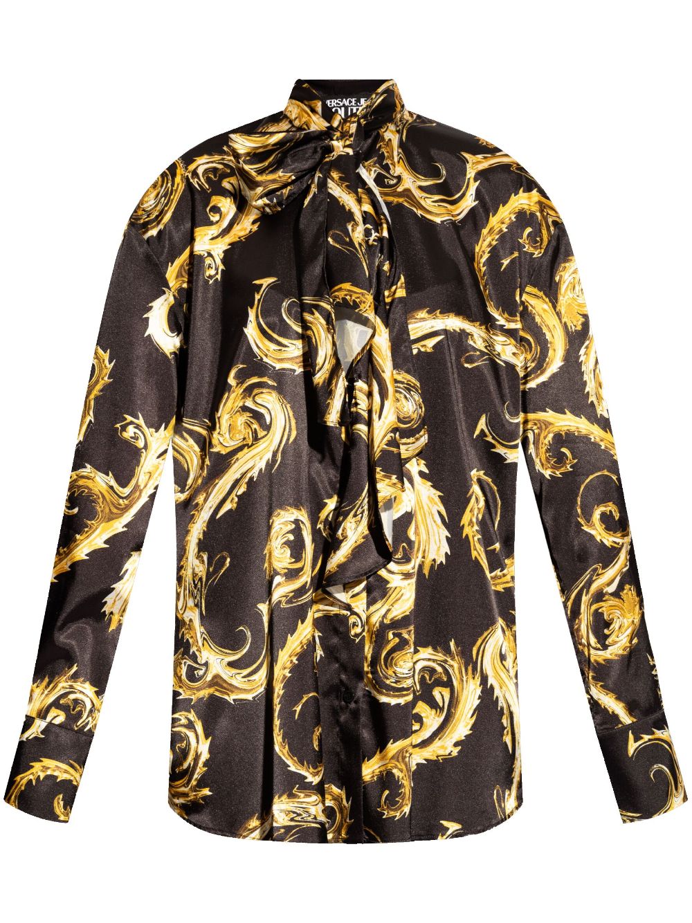 Versace Jeans Couture VERSACE JEANS COUTURE- Bow Satin Shirt