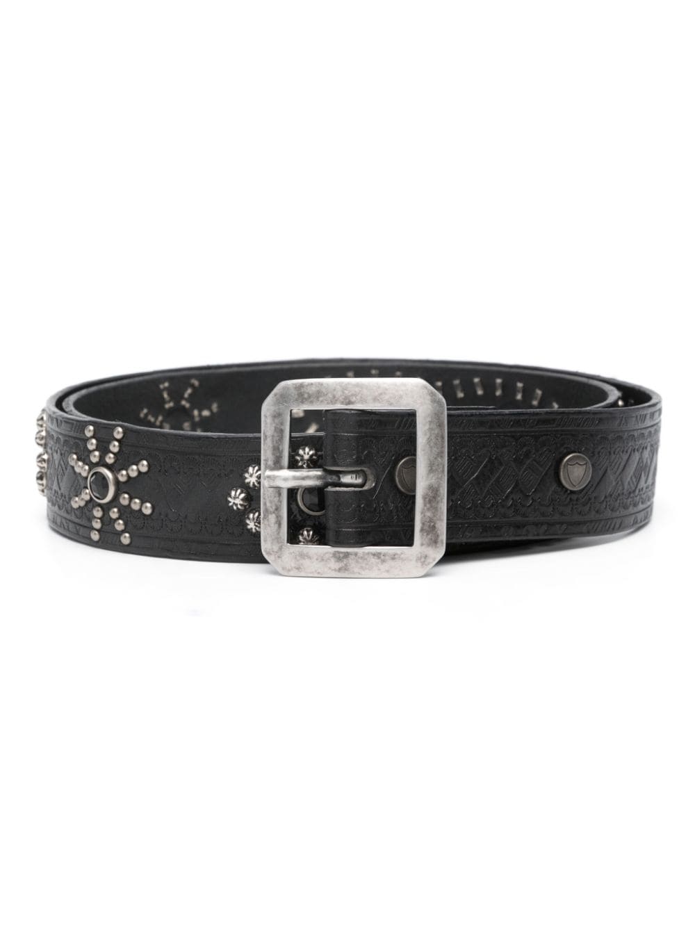 Htc HTC- Embroidered Leather Belt