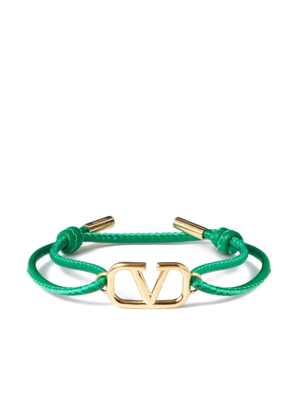 VALENTINO GARAVANI VALENTINO GARAVANI- Vlogo Signature Leather Bracelet