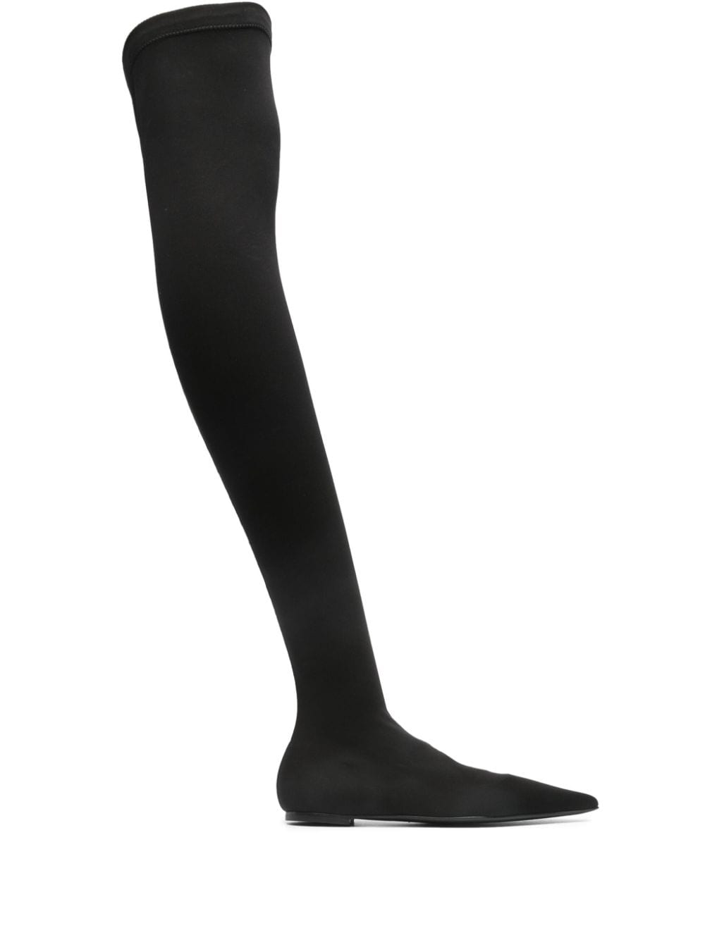 Dolce & Gabbana DOLCE & GABBANA- Stretch Jersey Over-the-knee Boots