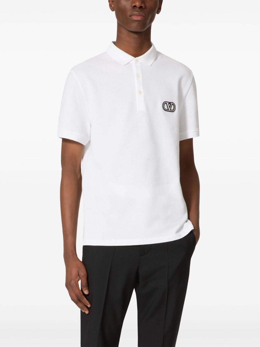 Valentino VALENTINO- Polo Shirt With Logo