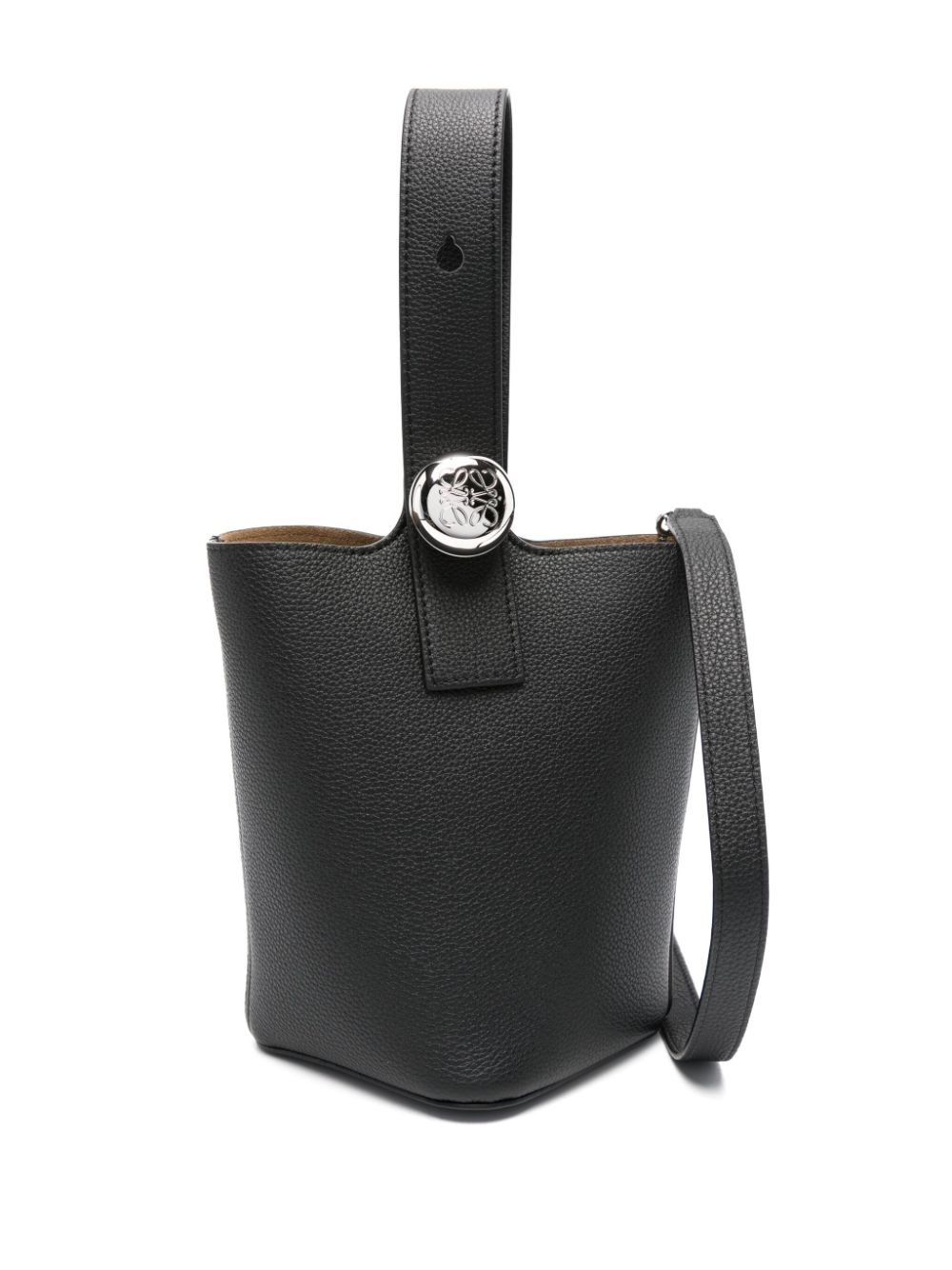 Loewe LOEWE- Pebble Mini Leather Bucket Bag