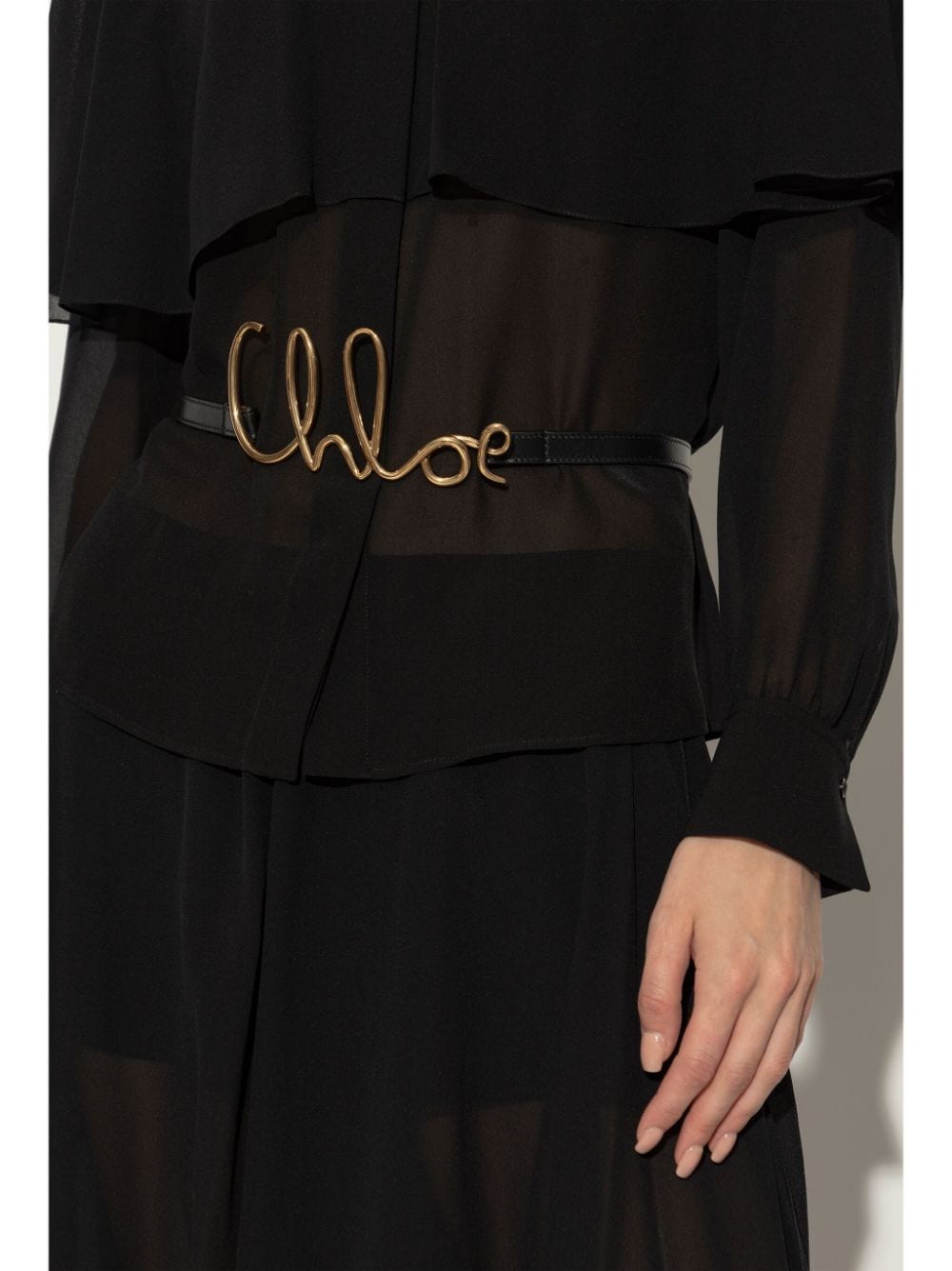 Chloé CHLOÉ- Chloé Iconic Leather Belt