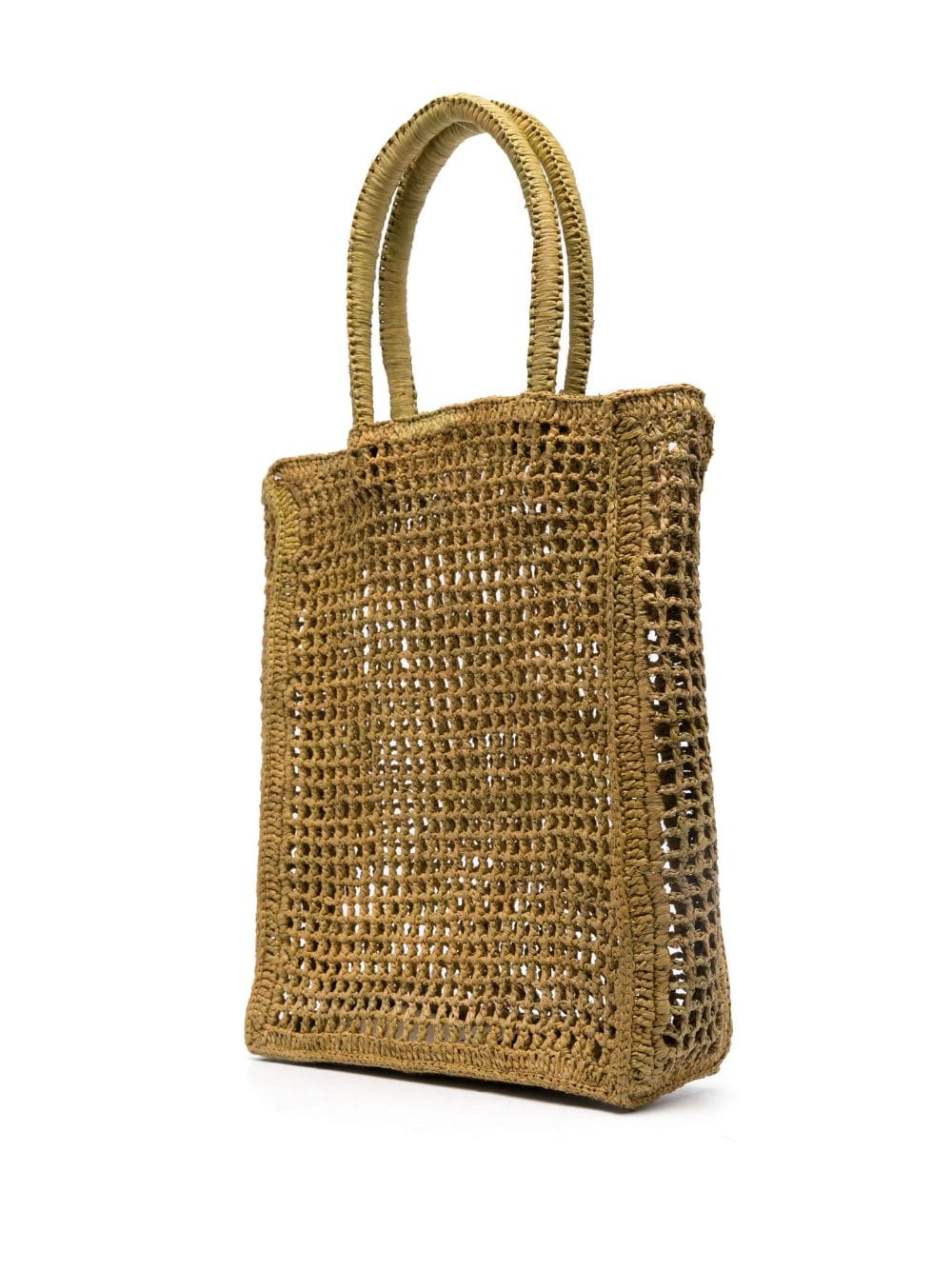 Manebi MANEBI- Net Raffia Handbag