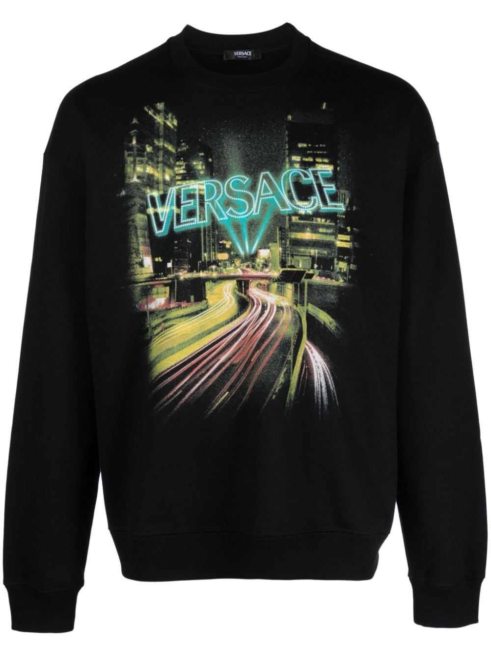 Versace VERSACE- Logo Cotton Sweatshirt