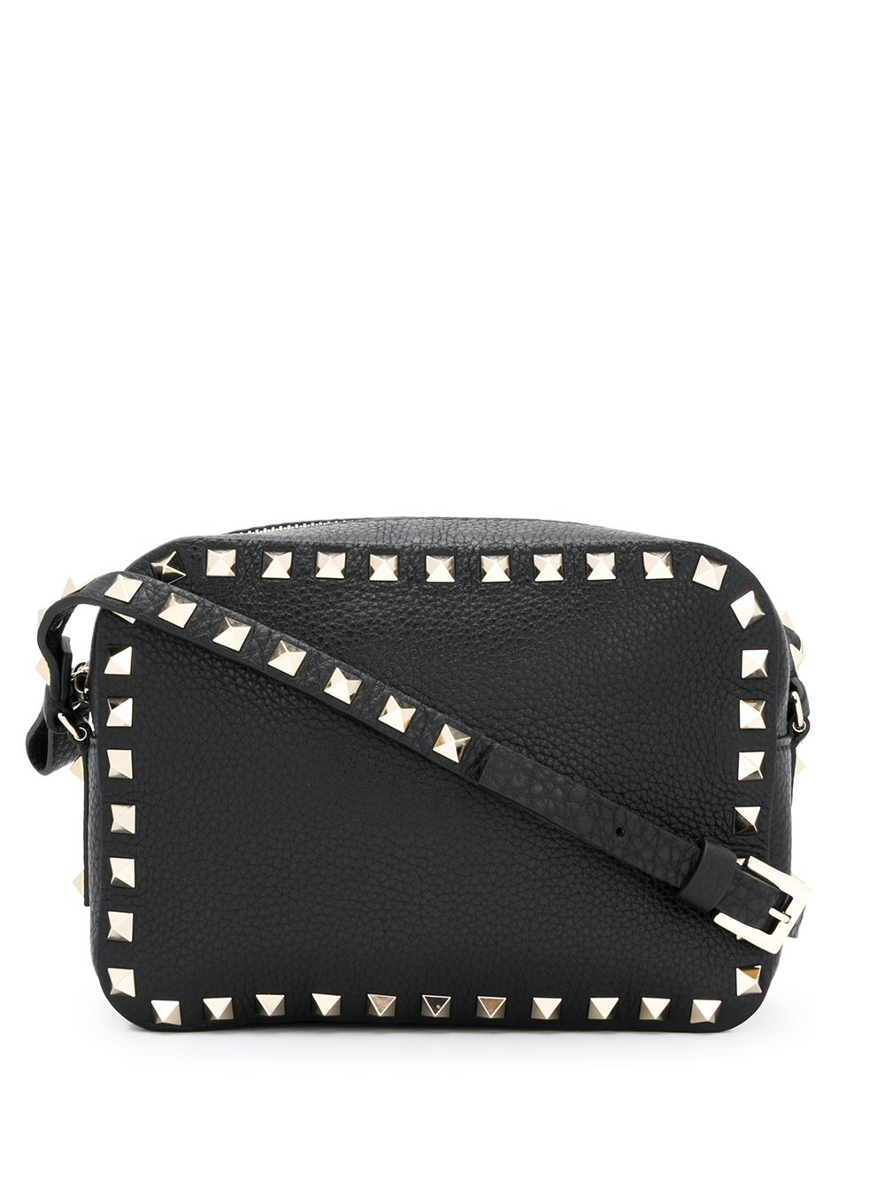 VALENTINO GARAVANI VALENTINO GARAVANI- Rockstud Leather Crossbody Bag