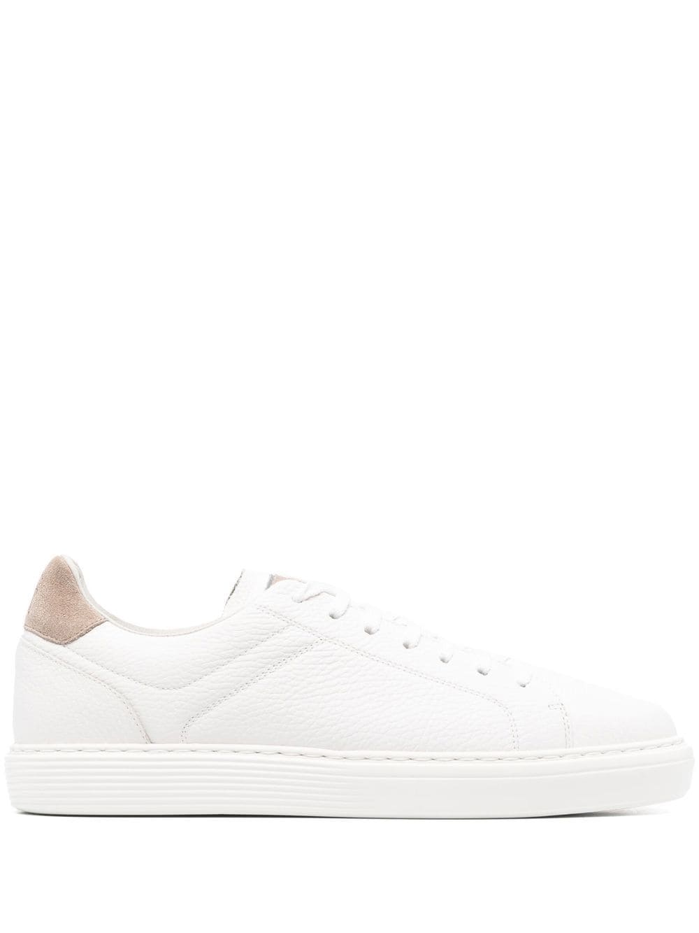 Brunello Cucinelli BRUNELLO CUCINELLI- Leather Sneakers