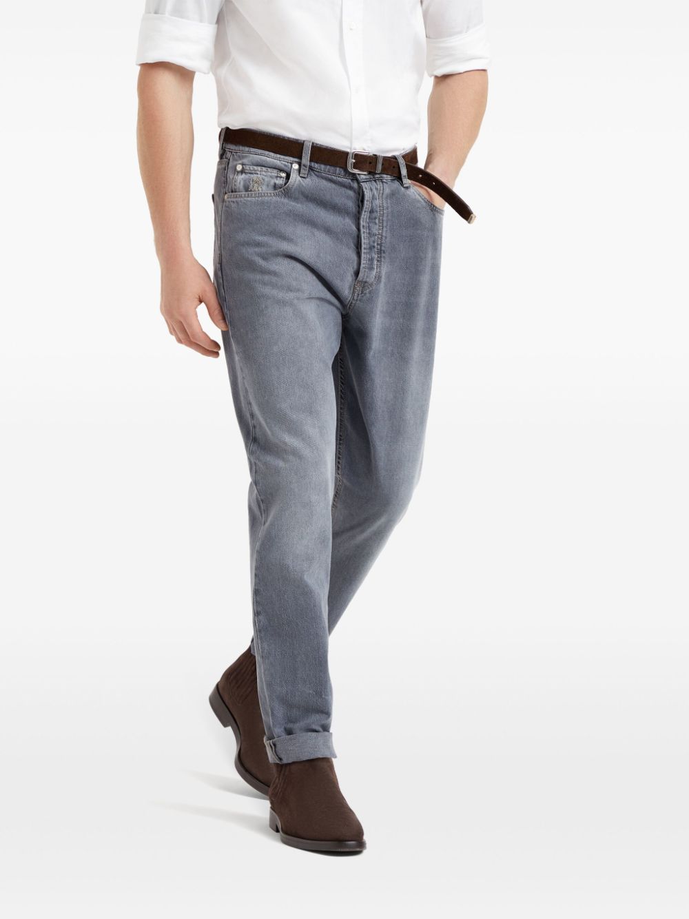 Brunello Cucinelli BRUNELLO CUCINELLI- Iconic Fit Denim Jeans