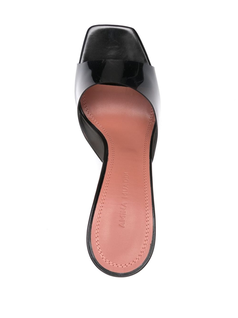 Amina Muaddi AMINA MUADDI- Dalida Glass Sling Pvc Heel Mules