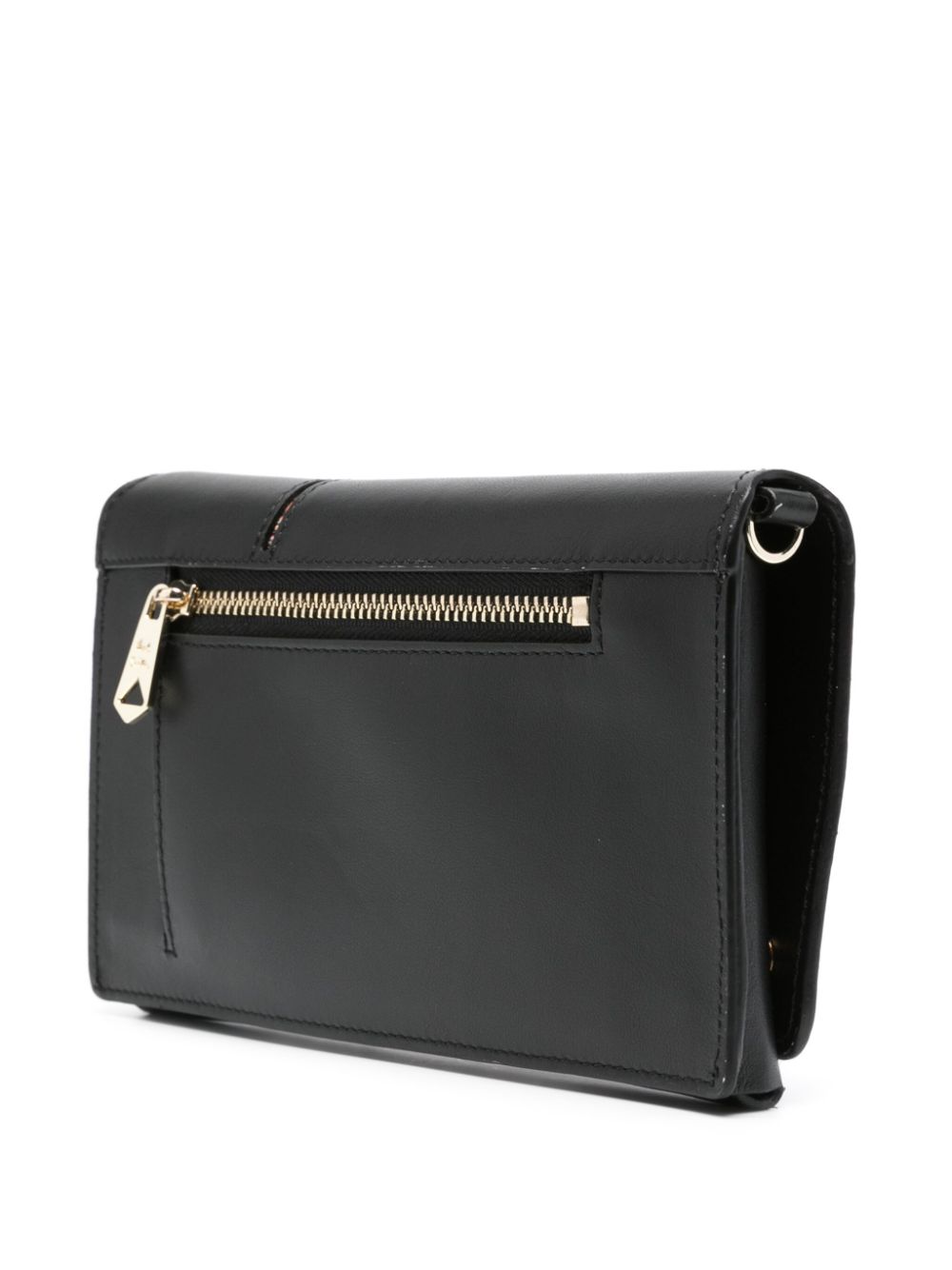 Paul Smith PAUL SMITH- Signature Stripe Leather Crossbody Bag