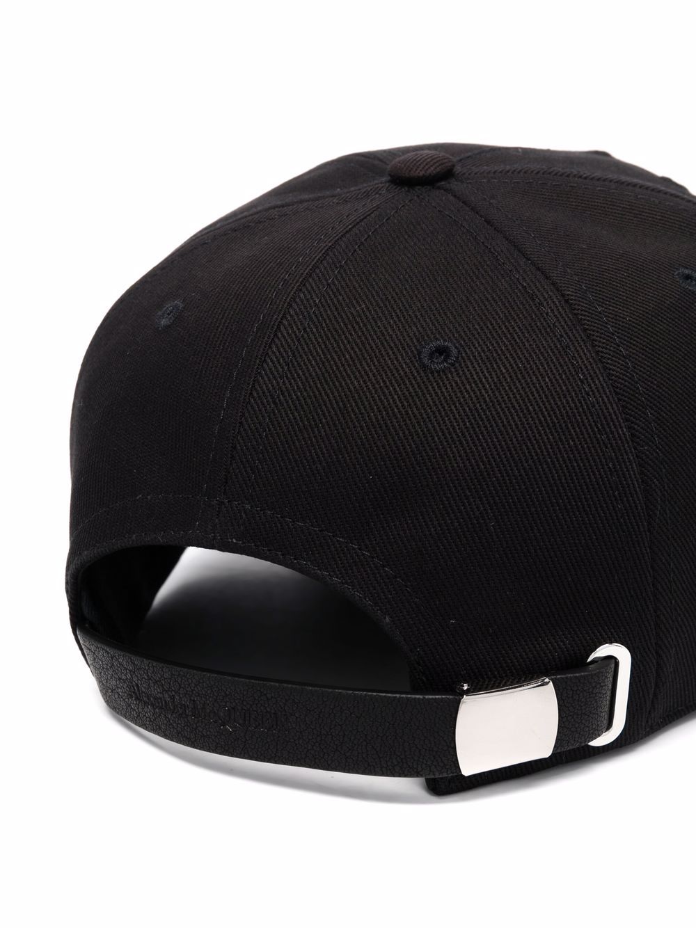 Alexander McQueen ALEXANDER MCQUEEN- Logo Skull Baseball Hat