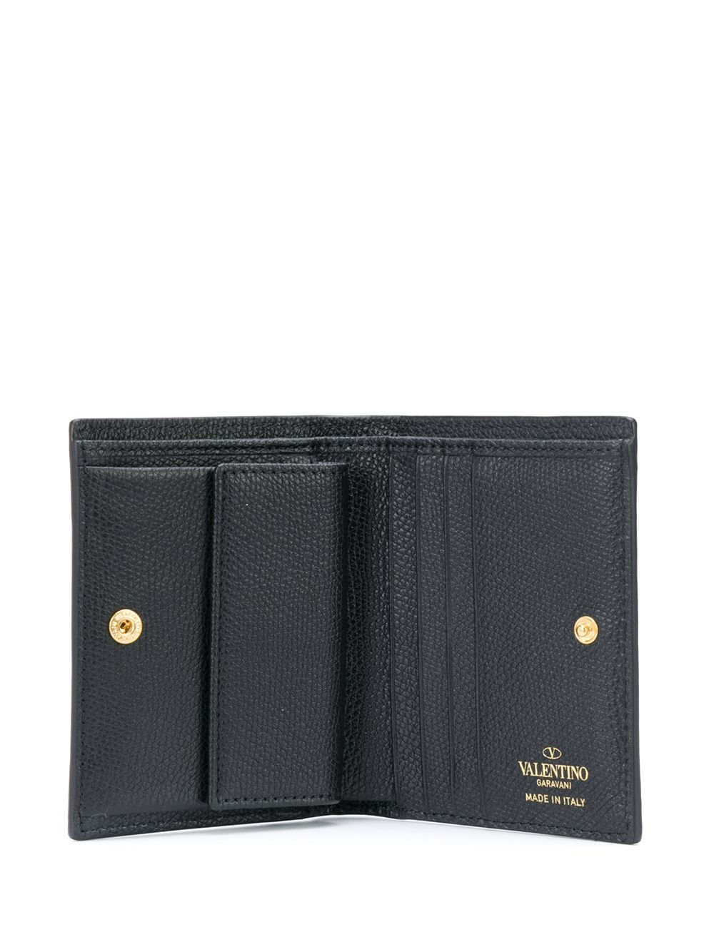 VALENTINO GARAVANI VALENTINO GARAVANI- Vlogo Signature Leather French Wallet