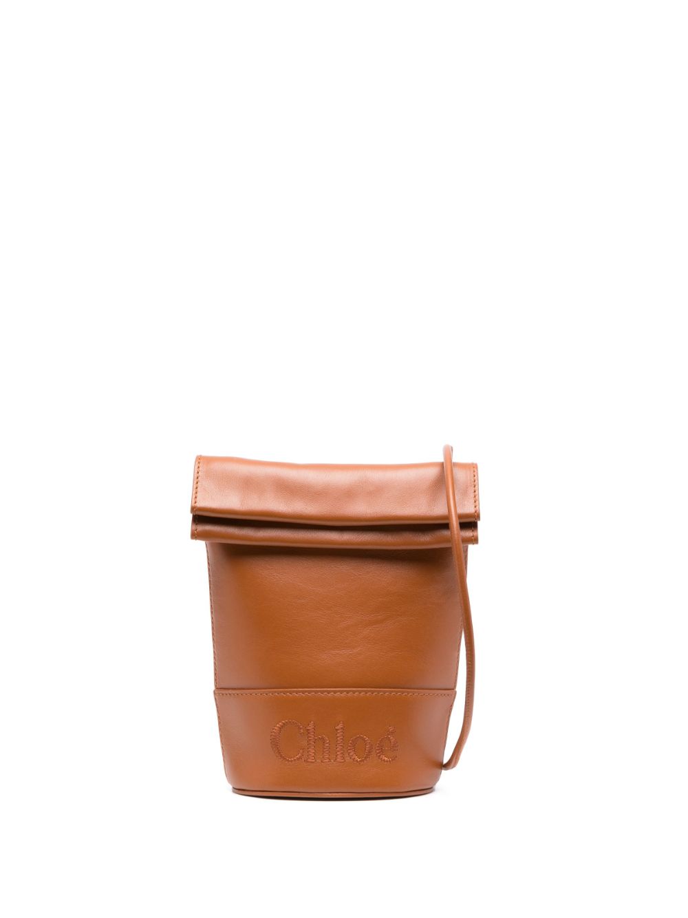 Chloé CHLOÉ- Chloé Sense Leather Bucket Bag