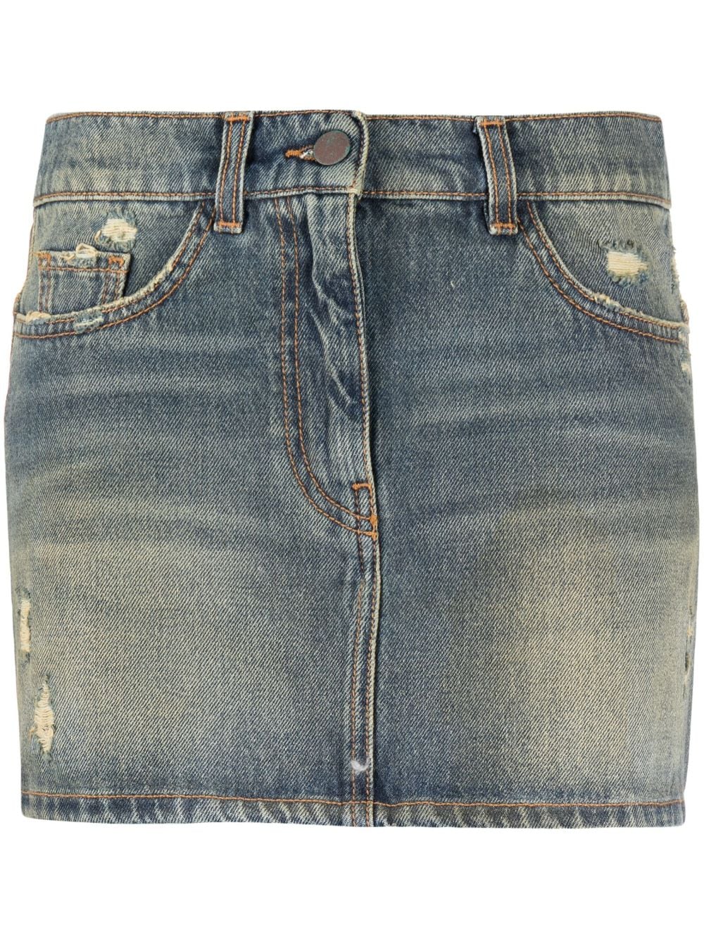 PALM ANGELS PALM ANGELS- Denim Mini Skirt