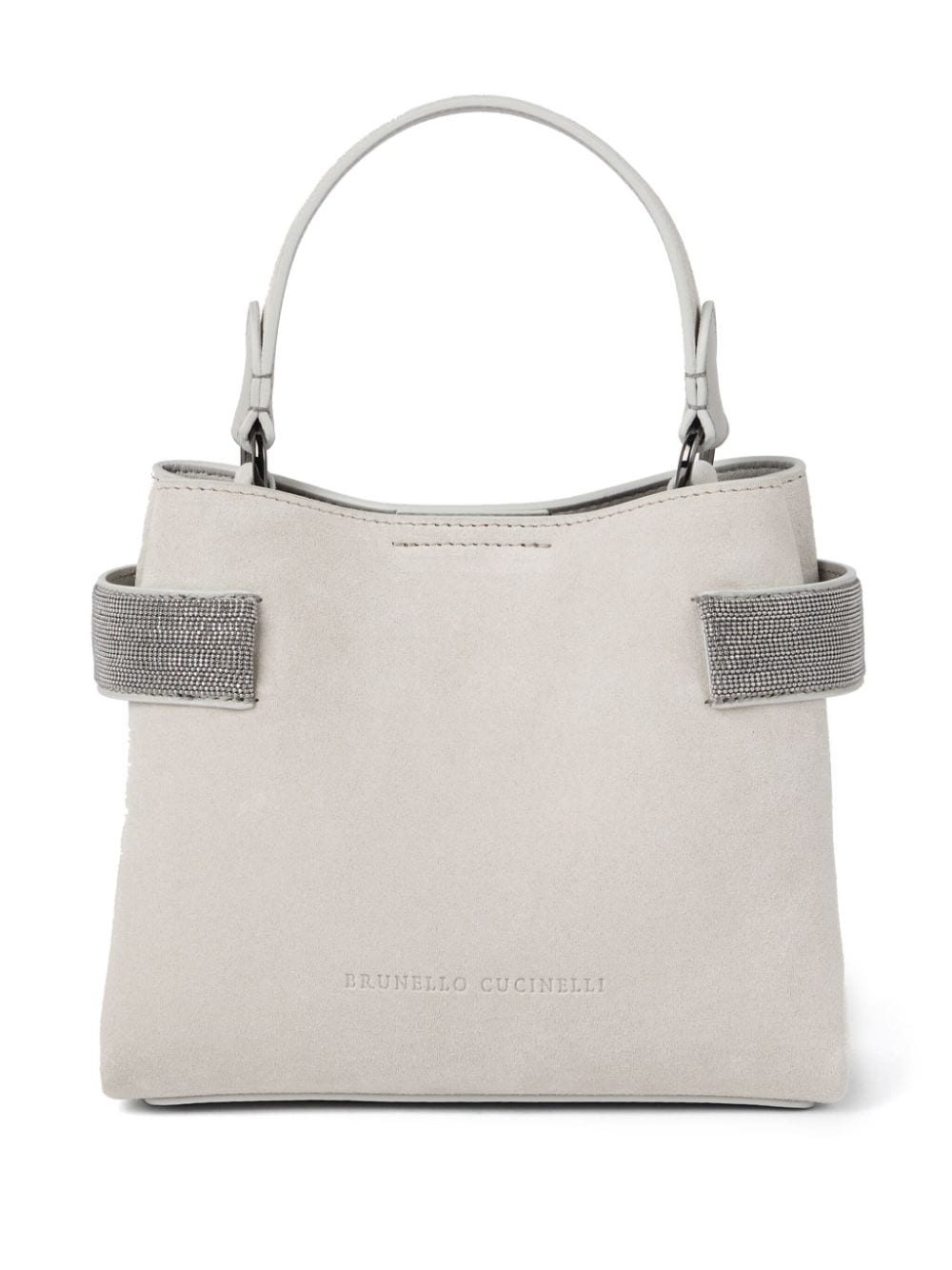 Brunello Cucinelli BRUNELLO CUCINELLI- Small Suede Essence Handbag