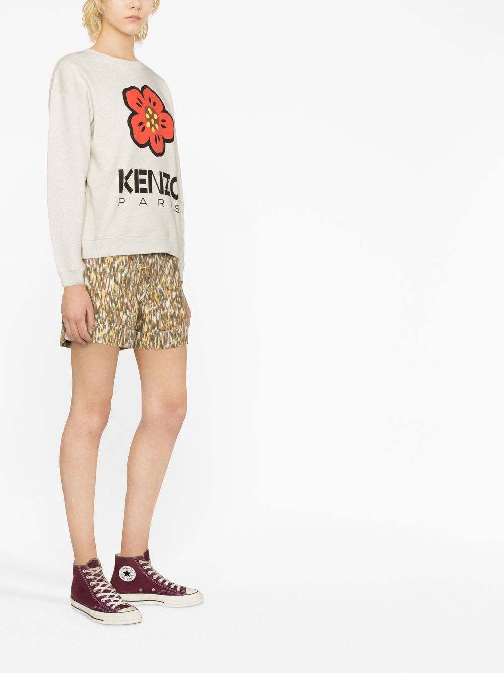 Kenzo KENZO- Boke Flower Cotton Sweatshirt