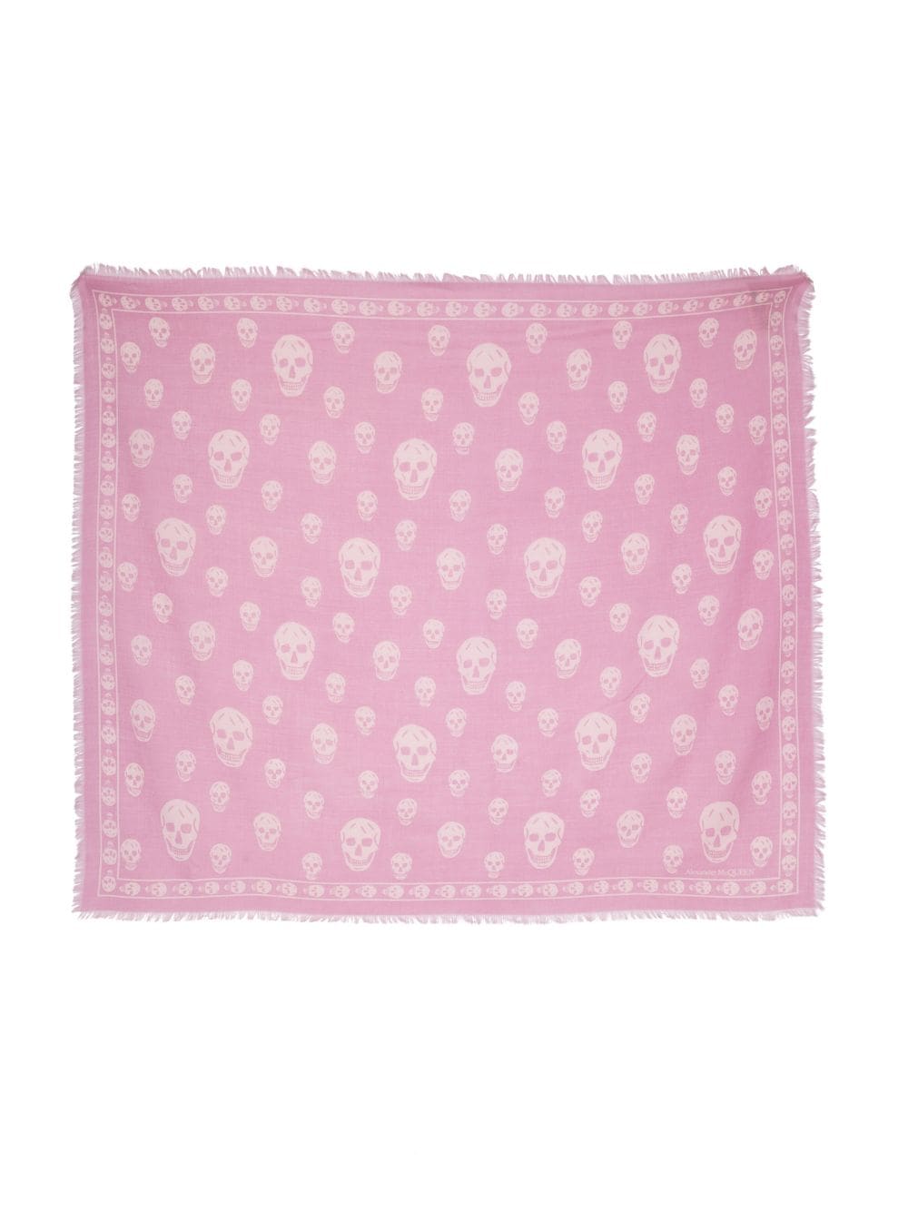 Alexander McQueen ALEXANDER MCQUEEN- Skull Wool Scarf