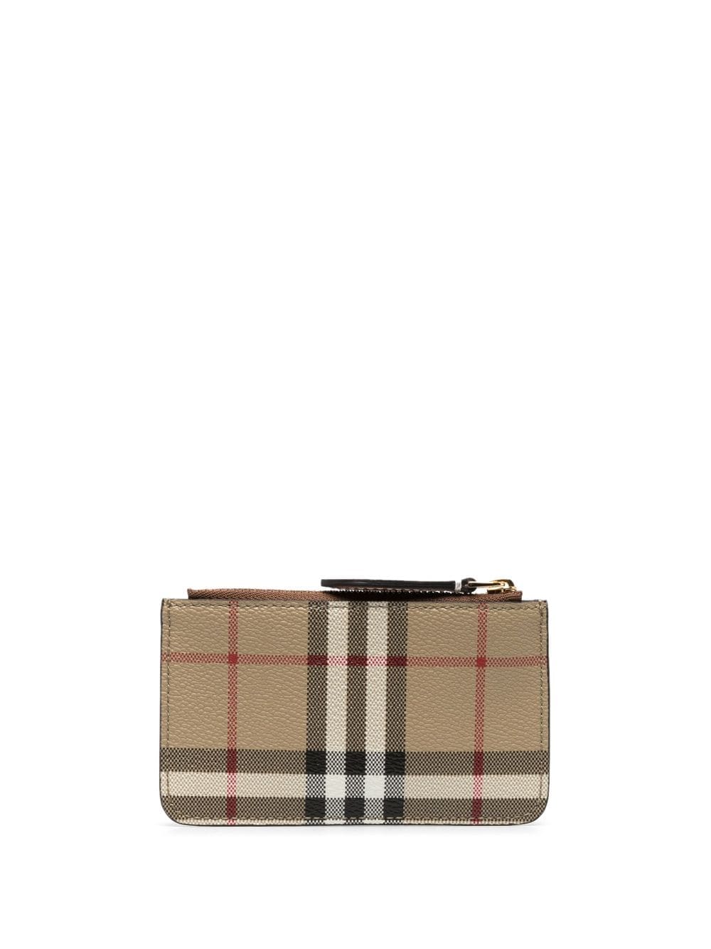 Burberry BURBERRY- Zipped Coin Case