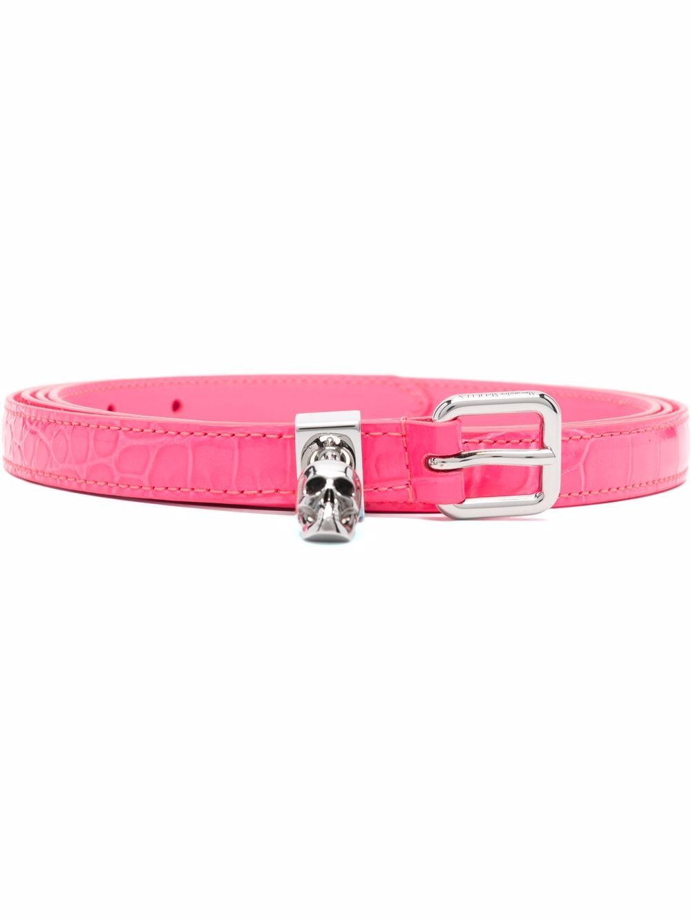 Alexander McQueen ALEXANDER MCQUEEN- Skull Leather Double Belt