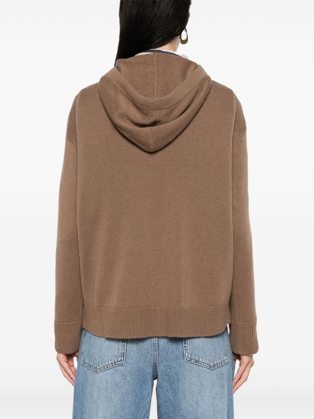  'S MAX MARA- Logo Wool Hoodie