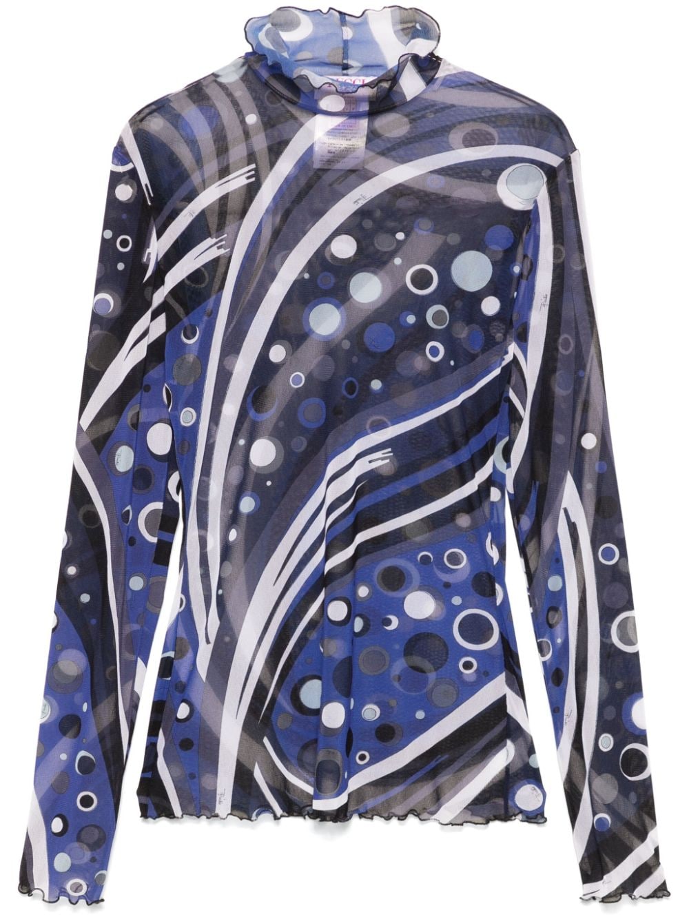 pucci PUCCI- Printed Nylon Top