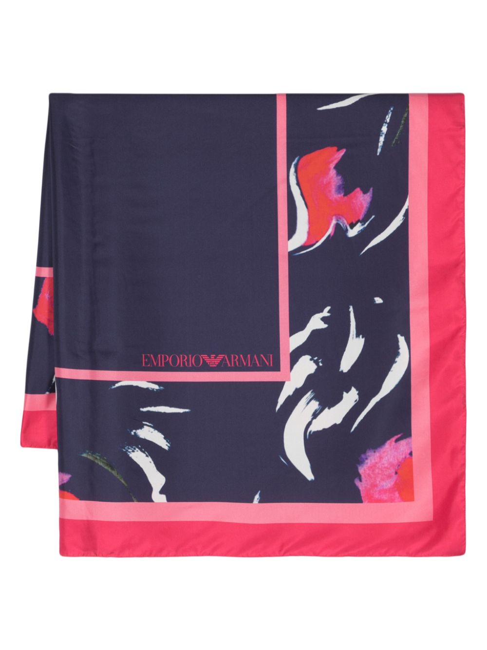 Emporio Armani EMPORIO ARMANI- Printed Silk Foulard