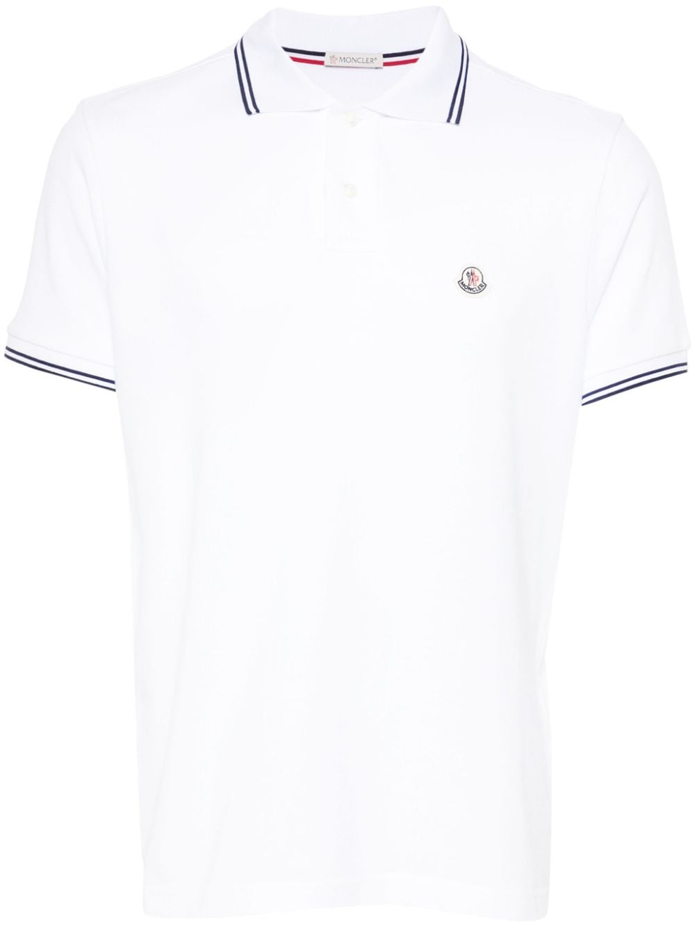 Moncler MONCLER- Logo Cotton Polo Shirt