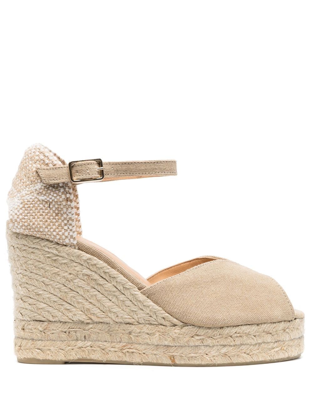  CASTANER SINCE 1927- Bianca Raffia Wedge Espadrilles