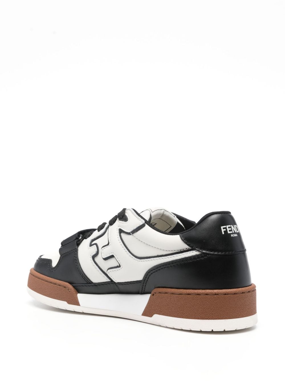 FENDI FENDI- Fendi Match Leather Sneakers