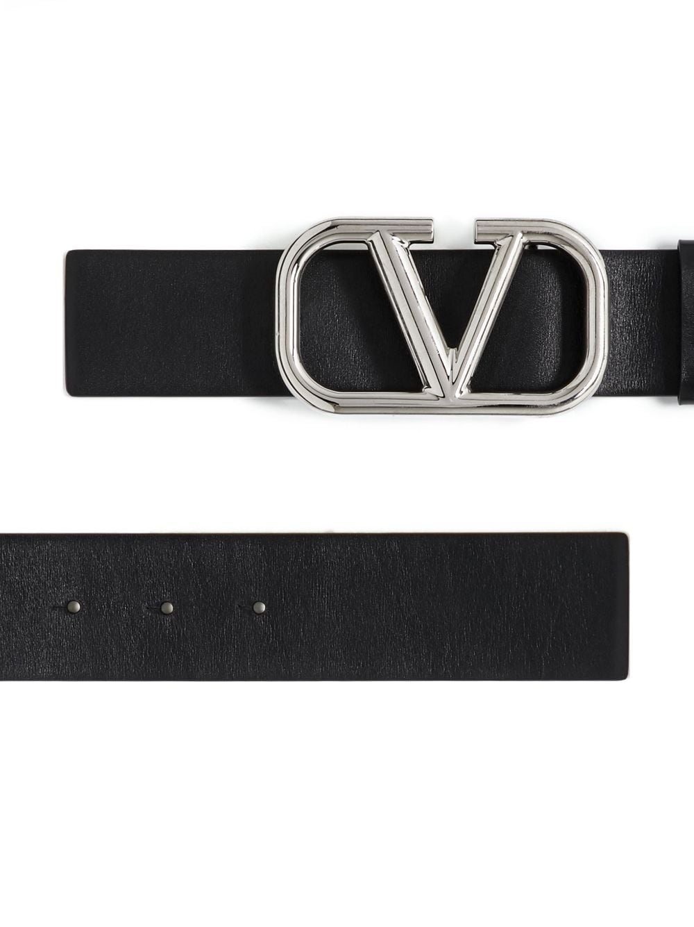 VALENTINO GARAVANI VALENTINO GARAVANI- Vlogo Signature Leather Belt