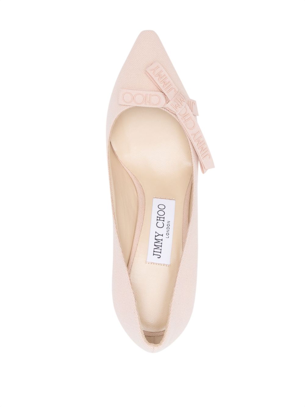 Jimmy Choo JIMMY CHOO- Romy 85 Linen Pumps