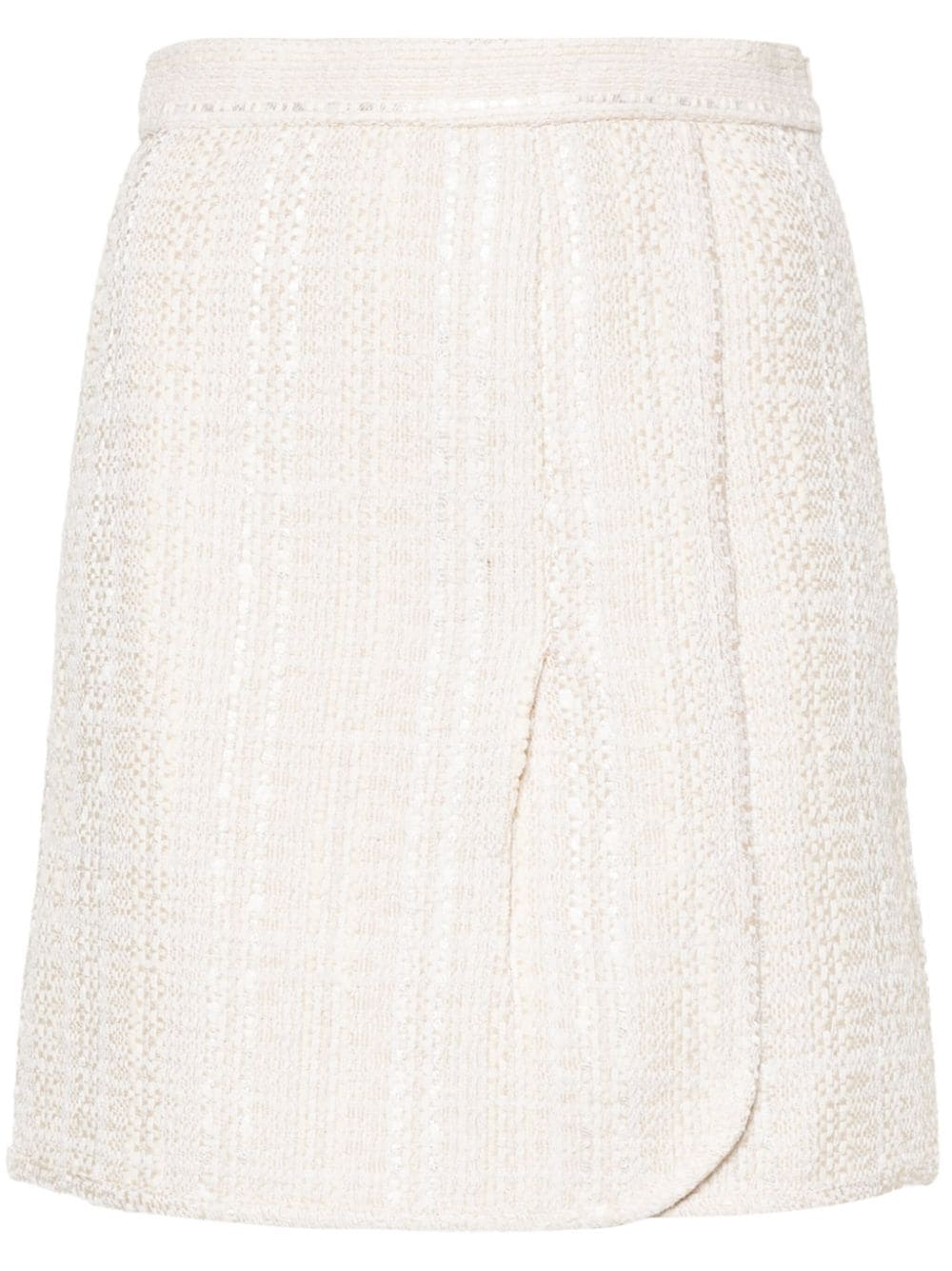 Iro IRO- Cotton Blend Wrapped Skirt