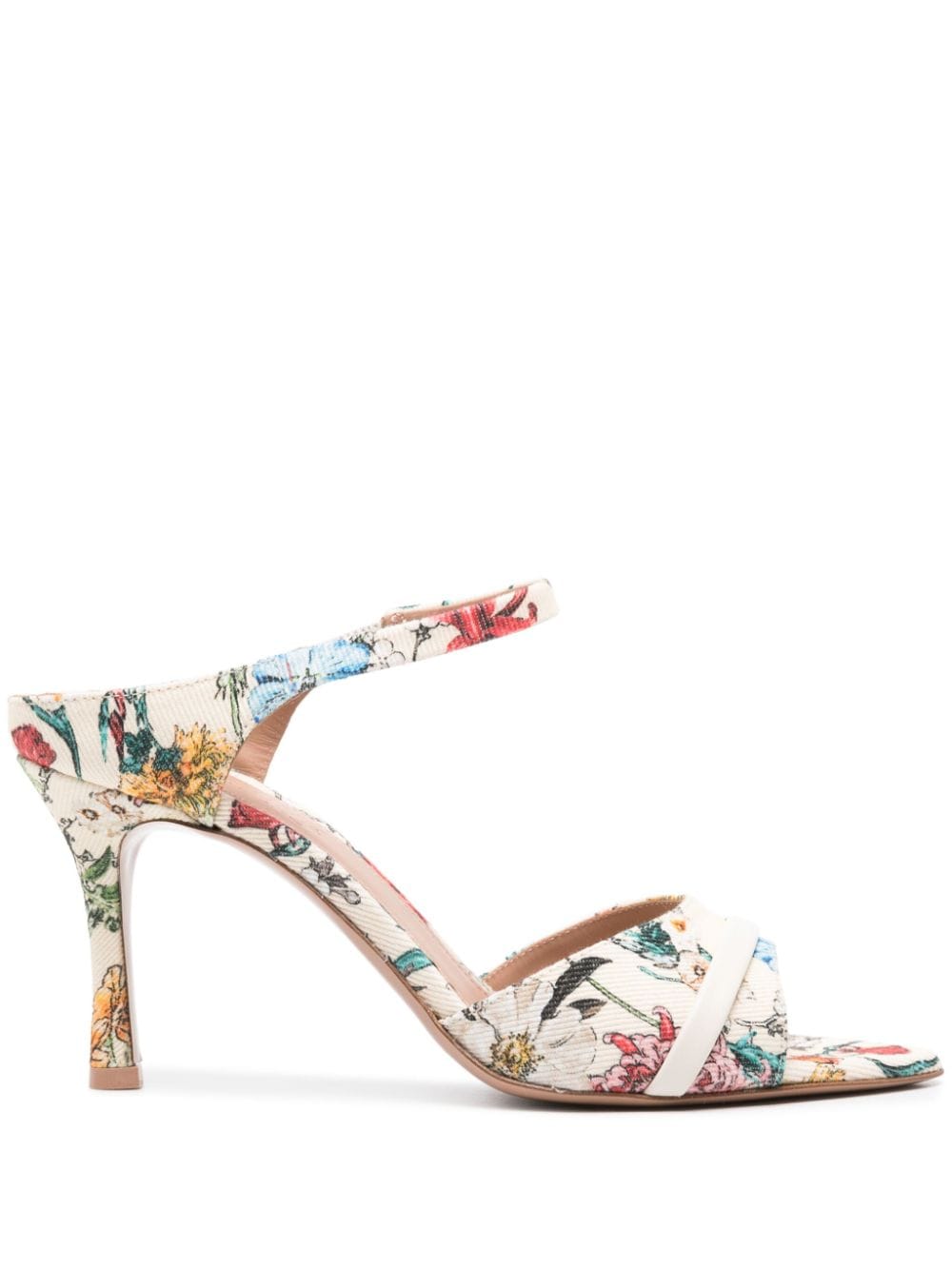 Malone Souliers MALONE SOULIERS- Una 80 Printed Canvas Mules