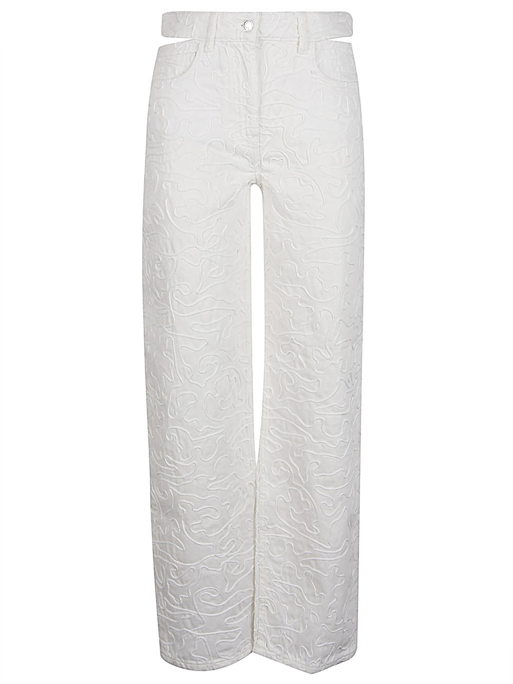 Iro IRO- Lambert Cut-out Detail Cotton Jeans