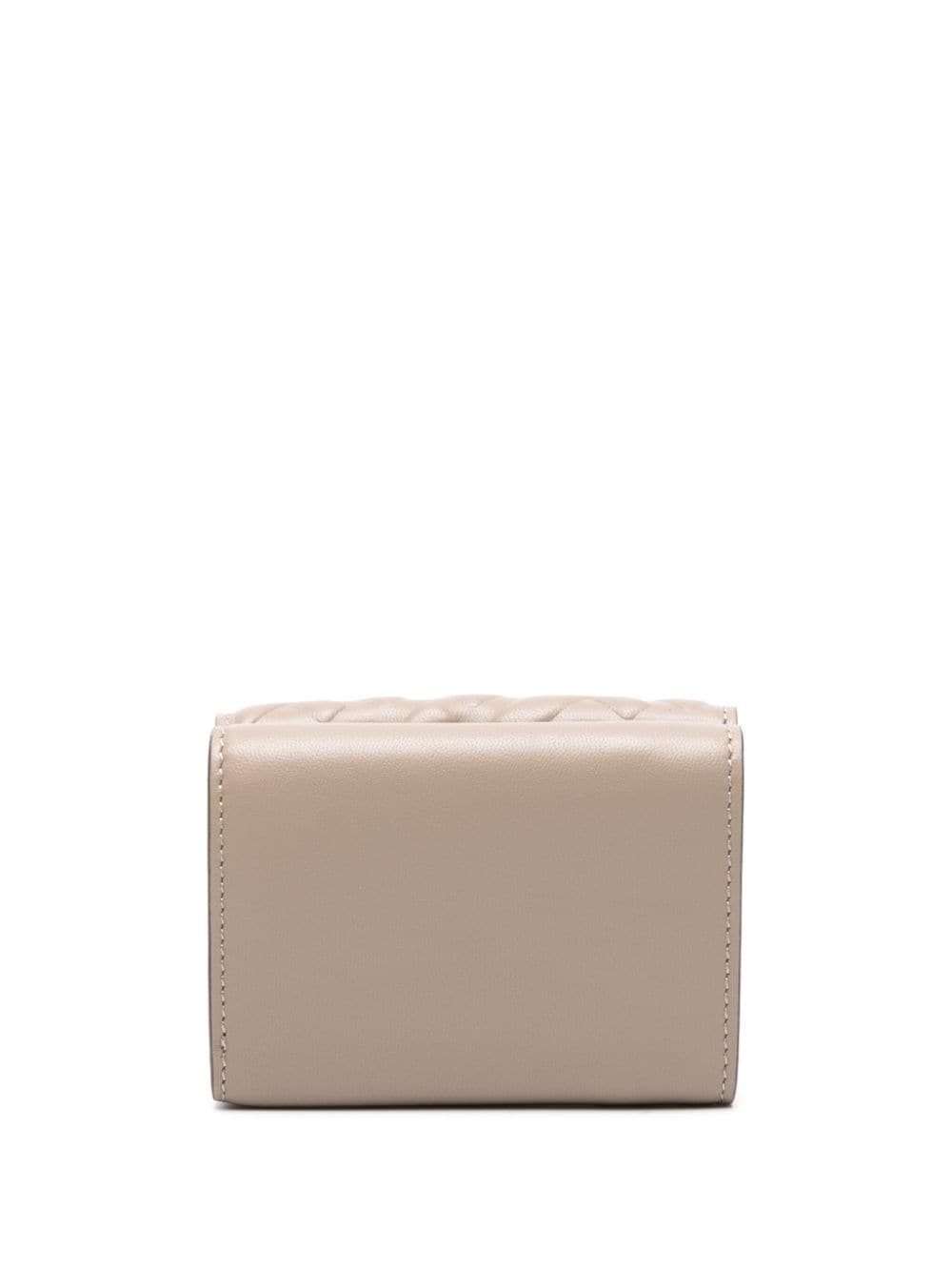 FENDI FENDI- Baguette Leather Trifold Wallet