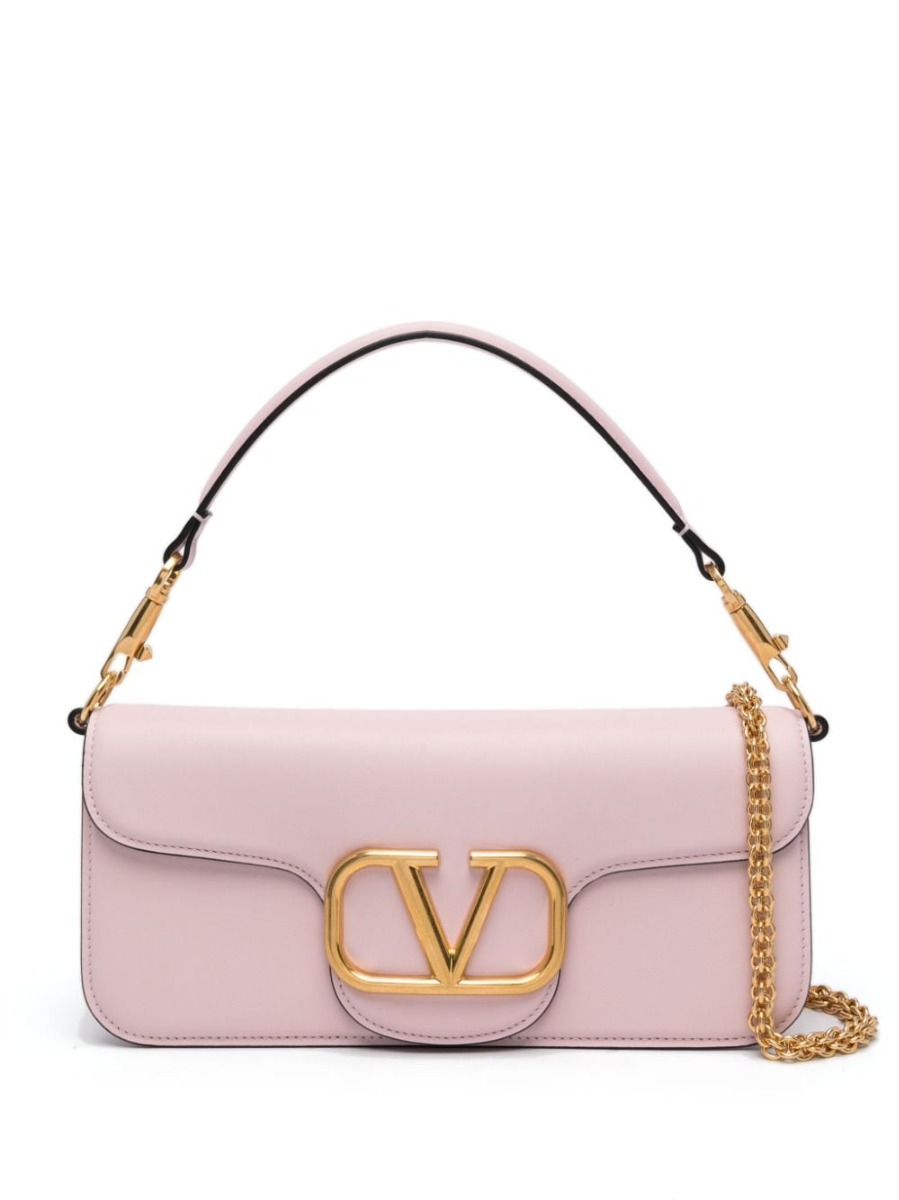 VALENTINO GARAVANI VALENTINO GARAVANI- Locò Leather Shoulder Bag