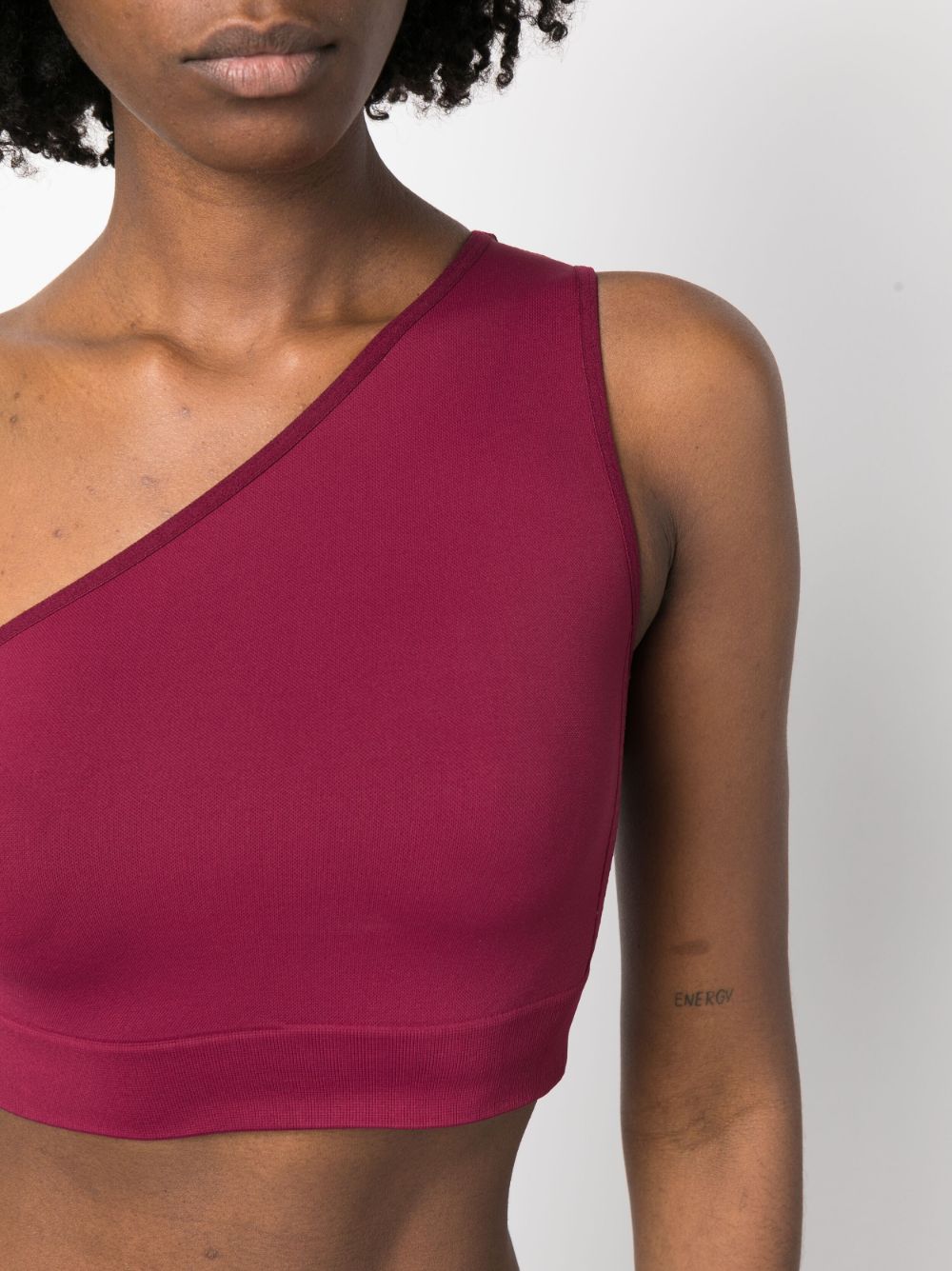 Rick Owens RICK OWENS- Knitted One-shoulder Bandeau Top