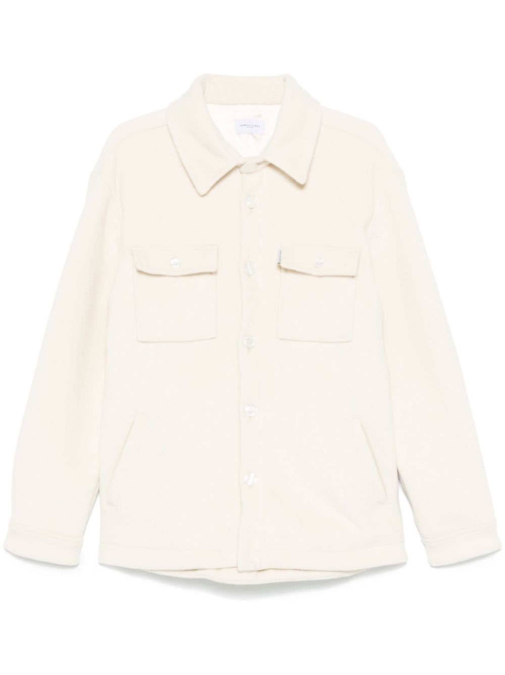 Family First FAMILY FIRST- Brushed Effect Shirt Jacket