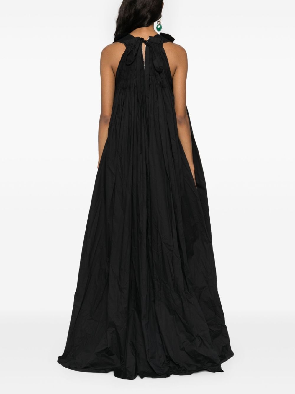 Alysi ALYSI- Pleated Long Dress