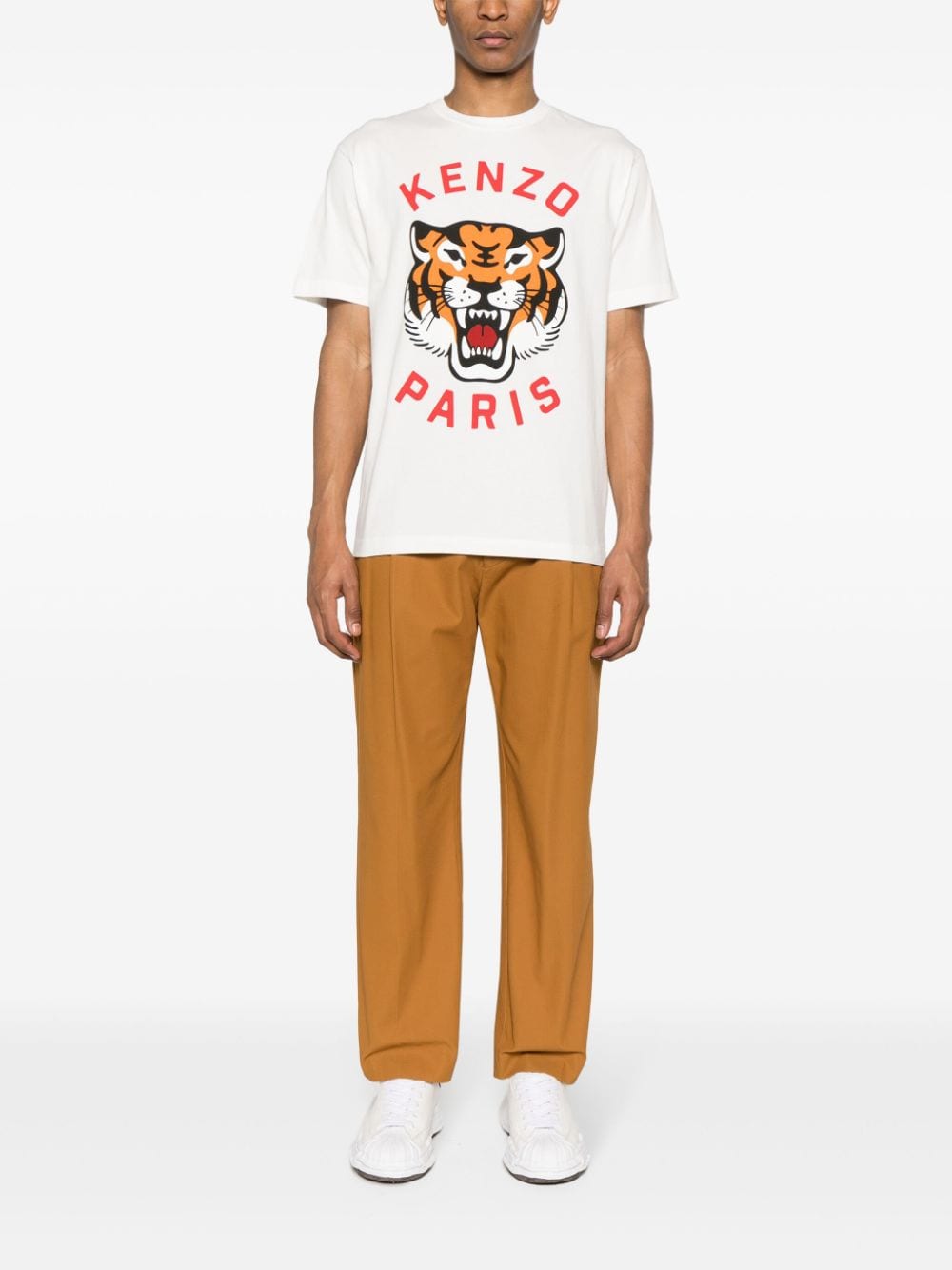 Kenzo KENZO- Lucky Tiger Cotton T-shirt