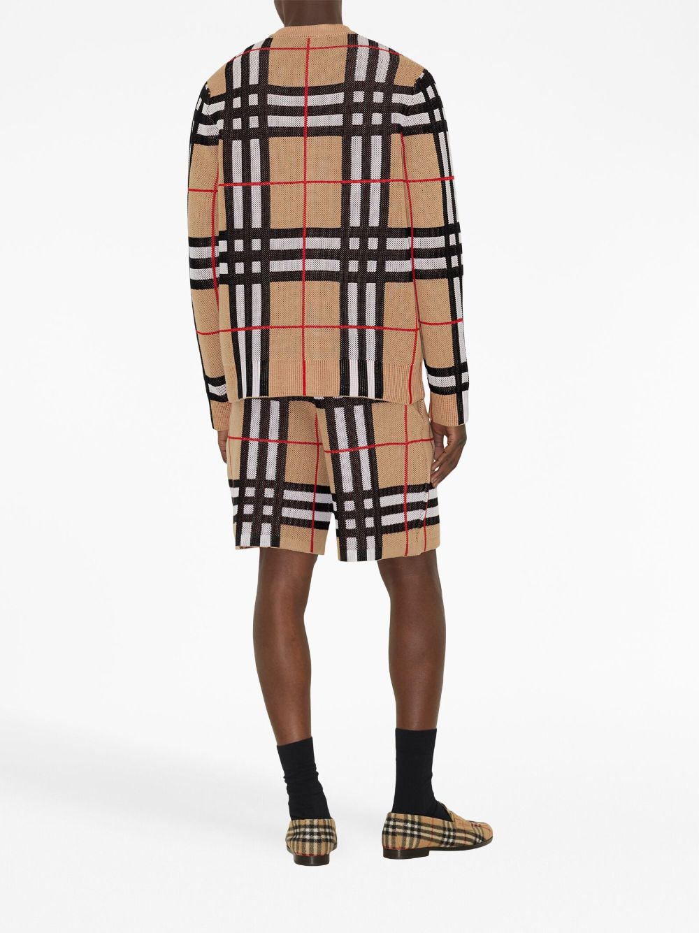 Burberry BURBERRY- Check Motif Cardigan