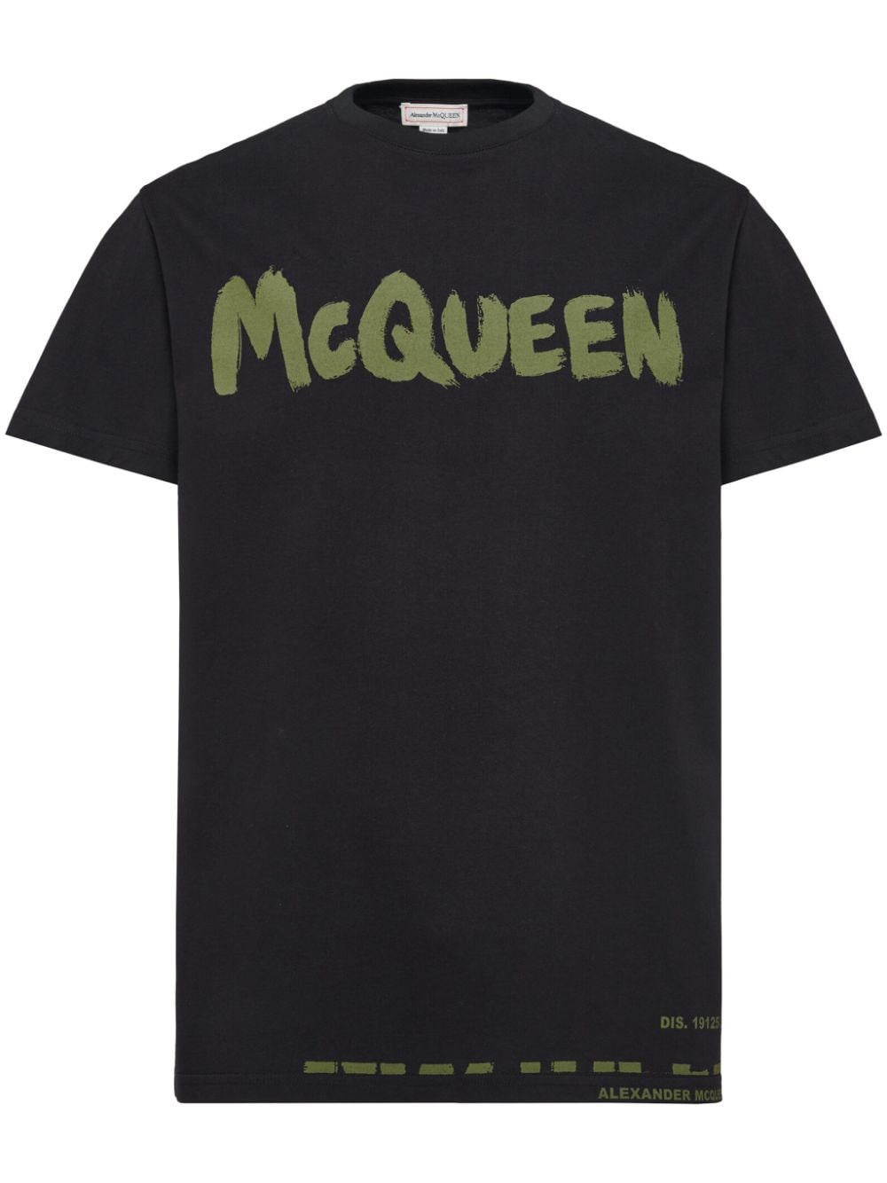 Alexander McQueen ALEXANDER MCQUEEN- Graffiti Cotton T-shirt