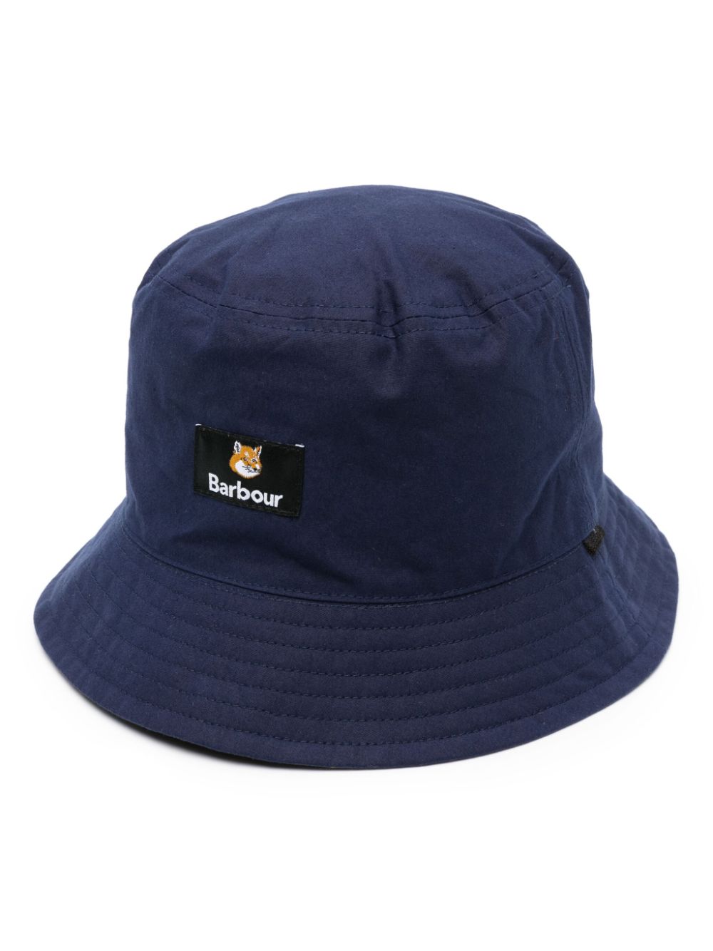 Barbour X Maison Kitsune' BARBOUR X MAISON KITSUNE'- Reversible Bucket Hat