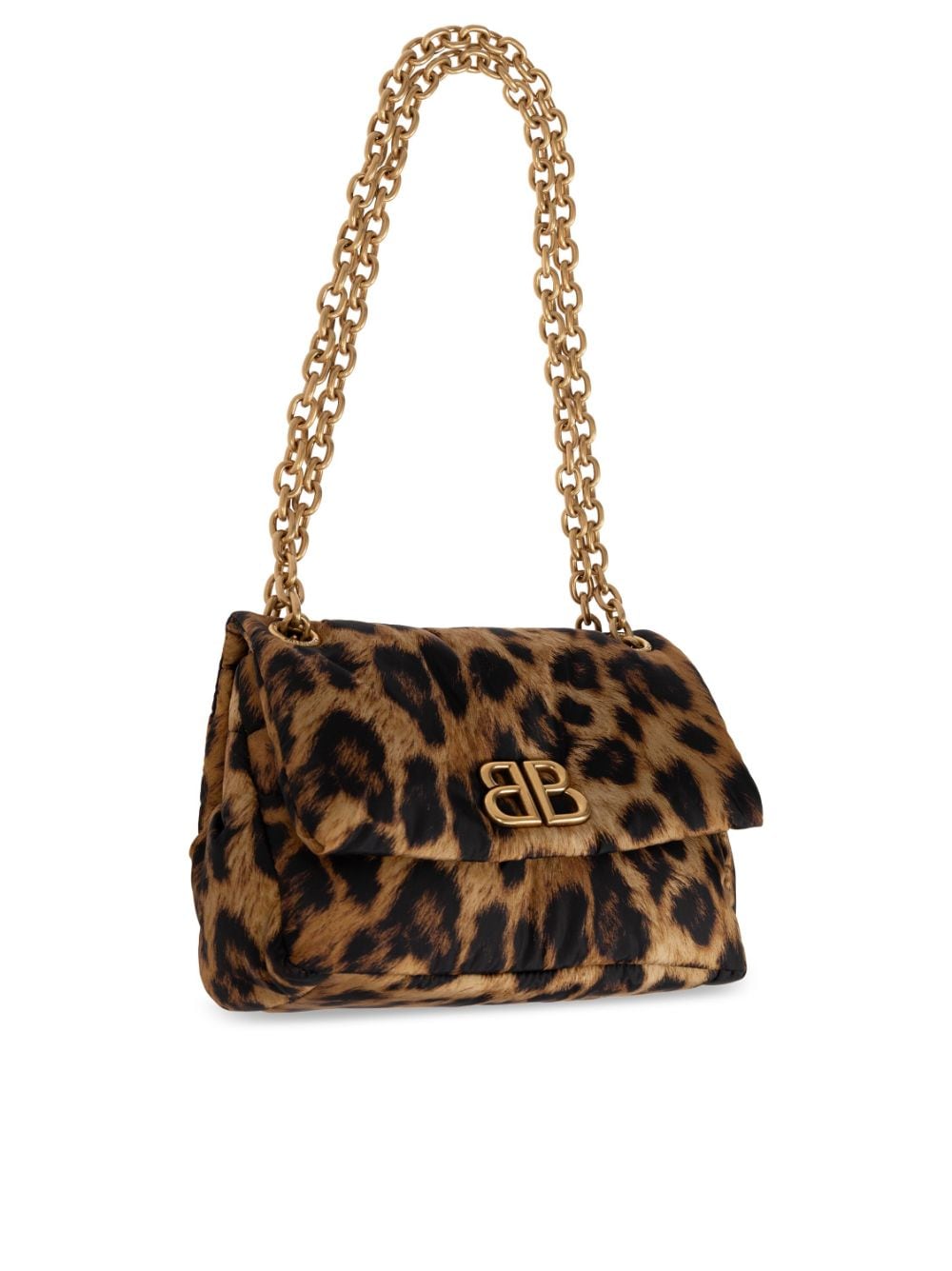 Balenciaga BALENCIAGA- Monaco Leopard Print Mini Bag