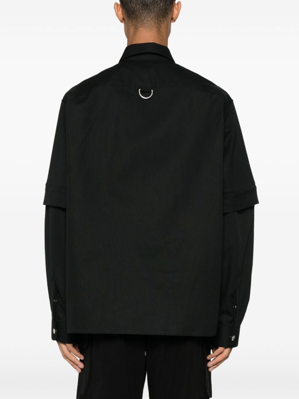 Givenchy GIVENCHY- Cotton Zip-up Shirt